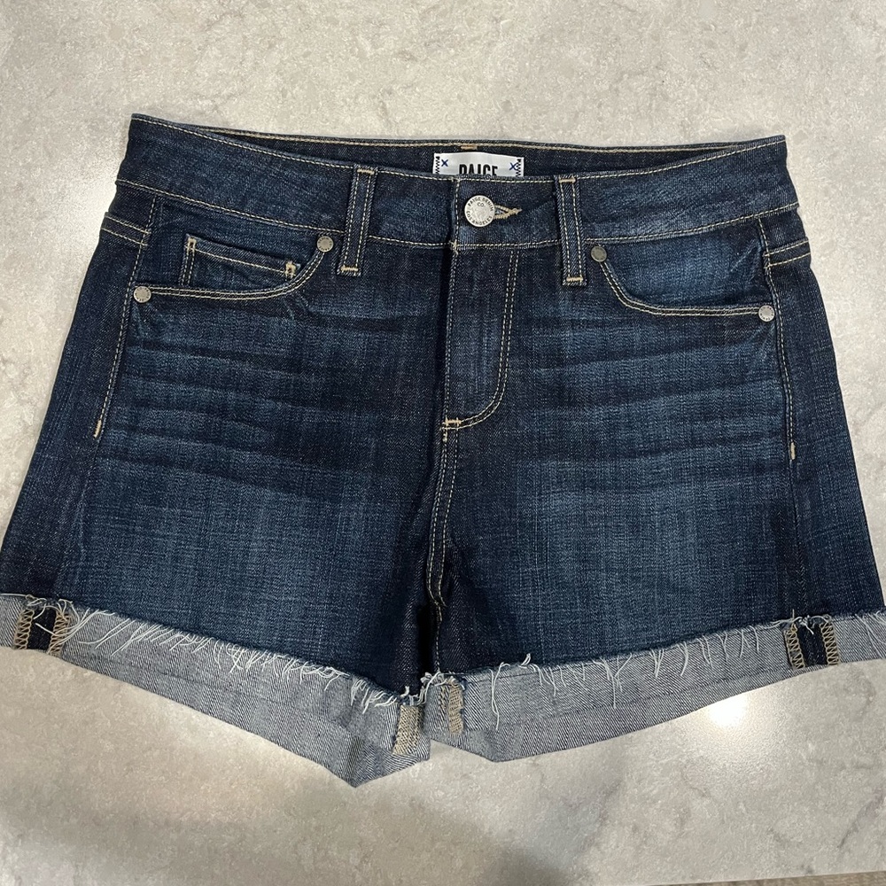 Women’s paige denim shorts size 26. UGC